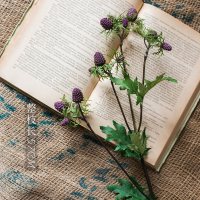 森林浆果手工仿真植物果实果子花艺套装桌面摆放装饰森系 森林浆果紫