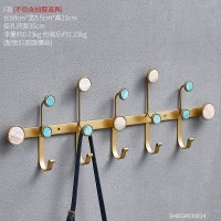 北欧创意个性玄关钥匙衣帽挂钩服装店铺试衣间墙面装饰收纳挂衣架 F款