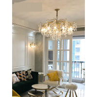 美式吊灯客厅餐厅灯CIAA创意个性法式欧式灯具现代轻奢铜卧室水晶灯