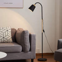 落地灯CIAA北欧创意客厅卧室书房LED简约现代可调光遥控阅读落地台灯