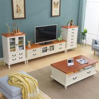 电视柜CIAA茶几组合北欧简易小户型地柜现代简约客厅中式木电视机桌