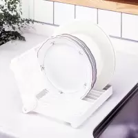 厨房折叠式盘子CIAA架碟子收纳架碗碟盘沥水架盘碟置物架