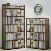 书架CIAA落地简约现代木学生书柜多层桌上收纳架组合儿童卧室置物架