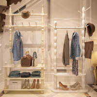 衣帽架CIAA欧式落地卧室挂衣架厅置物架客厅衣服架现代简约衣架