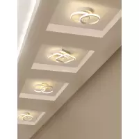 简约现代过道灯CIAA厅灯入户玄关走廊灯北欧创意衣帽间阳台吸顶灯
