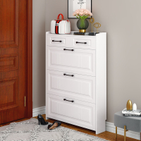 超薄简易鞋柜CIAA家用口省空间白色大容量简约现代收纳玄关柜小鞋架