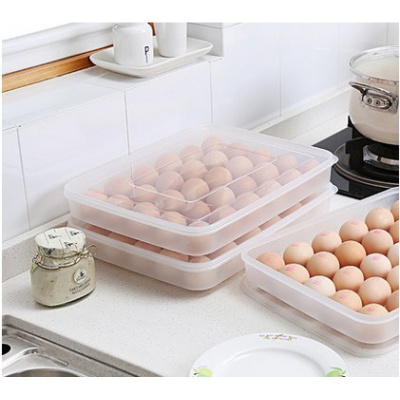 创意家居生活日用品实用CIAA小百货大全厨房收纳用具居家家庭小商品 24格鸡蛋盒双层