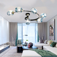 卧室灯房间灯小户型客厅灯CIAA北欧现代简约网红灯具2019新款吸顶灯