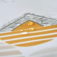 洗澡间隔断淋浴帘子布浴室挂帘CIAA窗户帘卫生间浴帘免打孔杆套装 150宽*180高+环[无杆]