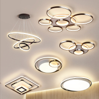 2020年CIAA新款北欧客厅大灯现代简约全三室两厅套餐组合led吸顶灯具