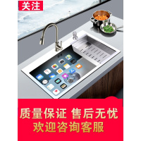 不锈钢CIAA厨房水单加厚手工洗菜盆大号洗碗池水池家用