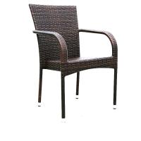 [2张]户外藤椅单椅椅子室外庭院阳台露台CIAA露天防晒编藤桌椅