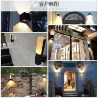壁灯卧室床头客厅室外超亮阳台CIAA庭院LED过道简约户外外墙壁灯