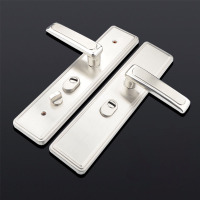 防盗CIAA把手不锈钢 型锁套装面板家用大配件防盗锁手柄老式