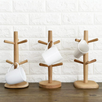 日式家居小物制挂杯架杯子CIAA架马克杯架杯子收纳架桌面