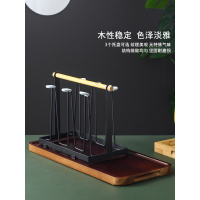 玻璃杯CIAA沥水家用水杯挂架咖啡杯架杯子倒置6个收纳杯架托盘置物架