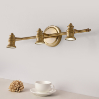 美式镜前灯CIAA卫生间led镜灯镜柜洗手间浴室灯壁灯复古北欧灯具