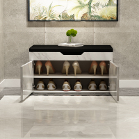 鞋柜CIAA家用口收纳大容量可坐简易多层防尘软包坐垫换鞋凳储物北欧