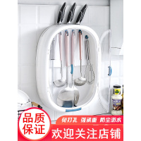 厨房置物架CIAA免打孔锅铲子勺子刀架壁挂式厨具用品收纳家用大全