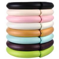 儿童防撞条直角桌面免贴防磕碰防碰头软包加厚加宽幼儿园包边墙贴 粉红色 5米加厚条(送11米双面胶)