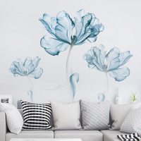 中式3D立体墙贴画客厅电视背景卧室房间走廊墙面装饰贴纸自粘墙纸 GS9074 超大