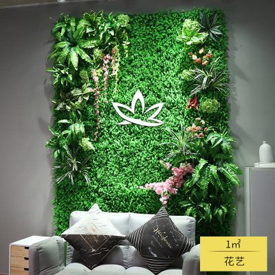 植物花墙户外绿色假坪 形象背景墙室内绿植墙面装饰皮 花艺