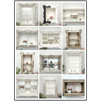 壁柜集合发布-欧式浮CIAA木质刨花板吊柜壁拖家居杂货收纳柜墙上