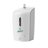 感应泡沫皂液器CIAA壁挂式自动给皂机免洗洗手液机手部消毒液机器 白灰滴液(电池款)洗手液凝胶