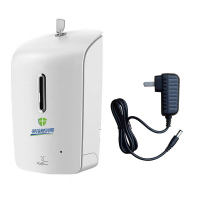 感应泡沫皂液器CIAA壁挂式自动给皂机免洗洗手液机手部消毒液机器 白色滴液款(插电电池两用)洗手液凝胶