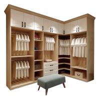 全屋定制衣柜CIAA整体衣帽间转角平开衣橱开放式衣柜兔宝宝 兔宝宝生态板投影面积 组装定金1平方米