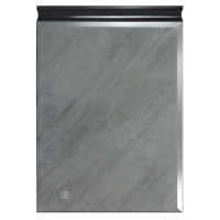 厂家直销3C钢化玻璃晶钢CIAA定制橱柜板定做厨房金刚订做隐框 新品复古岩不