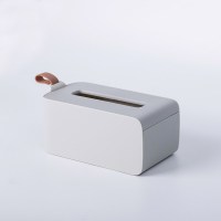 抽纸盒ins风客厅纸巾盒家用CIAA茶几收纳盒北欧创意简约面纸盒 白色