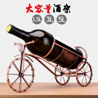 3L5L大号红酒架CIAA摆件葡萄酒酒架3升5升红酒展示架酒瓶装饰架子