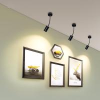 软管射灯led轨道灯北欧小射灯家用背景墙展厅酒柜照画天花灯单灯