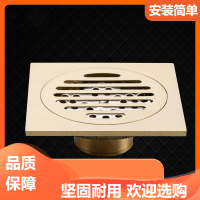 地漏CIAA防臭加厚304不锈钢地漏浴室卫生间洗衣机排水管地漏铜