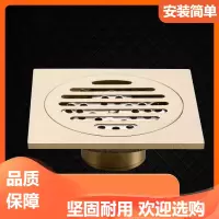 地漏CIAA防臭加厚304不锈钢地漏浴室卫生间洗衣机排水管地漏铜