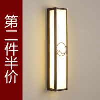 现代新中式壁灯木质禅意CIAA客厅电视背景墙走廊过道卧室床头灯中国风