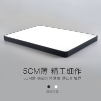 超薄LED吸顶灯卧室CIAA长方形客厅灯具简约现代大气房间办公室灯饰