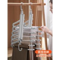多功能裤架折叠CIAA魔术裤夹家用衣柜伸缩多层衣架挂裤子收纳挂架 