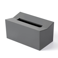 卫生间纸巾盒壁挂式纸巾架CIAA厨房用纸收纳盒厕所抽纸盒挂式免打孔 深灰