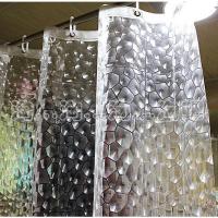  帘3D炫彩加厚防水 浴帘 CIAA水立方浴室隔断卫生间窗帘