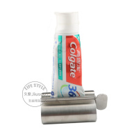 不锈钢手动牙膏  CIAA洗面奶挤膏器 美发染膏颜料挤压  大号(宽10cm)