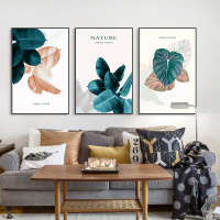 客厅装饰画现代简约CIAA轻奢挂画北欧沙发背景 6923-S/6925-S/6926-S 60*90油画布画面深木框NX