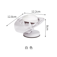 导流式CIAA香皂盒沥水硅胶肥皂盒家用创意浴室洗漱台可爱防滑排水皂托 白色送辅助膜