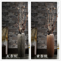 欧式创意现代客厅家居软装CIAA饰品高陶罐缸陶瓷落地大花瓶摆件艺术品 高80cm+干支(备注款式)