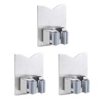 拖把挂钩置物架免打孔CIAA卫生间浴室厕所壁挂式不锈钢挂墙上收纳  飞翔款:三个装(