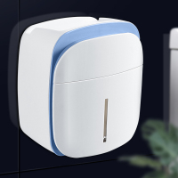 卫生间纸盒免打孔防水CIAA厕所纸巾盒创意定制抽纸卷纸筒卫生纸置物架 (带抽屉)