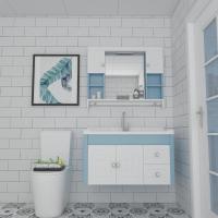 欧式浴室柜组合CIAA小户型挂墙式卫生间洗漱台洗脸洗手台现代卫浴台盆