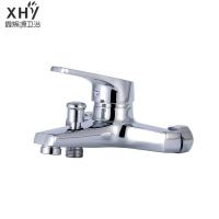 精铜三联式沐浴龙头 冷热批4分混水沐浴水龙头贴牌批