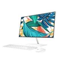 惠普(HP)星系列青春版高清一体机电脑23.8英寸(12代i5-1235U 16G 512GSSD 无线蓝牙 注册三年上门)FHD高色域